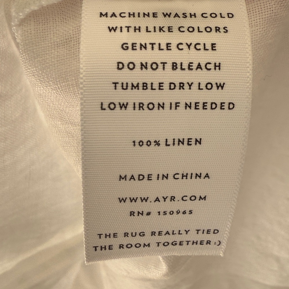AYR The Flow Linen Top - Picture 9 of 9
